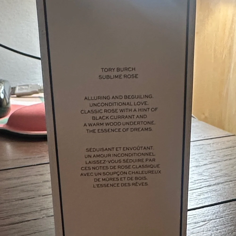 Tory Burch Sublime Rose Eau de Parfum 50ml - NIB - Picture 3 of 4